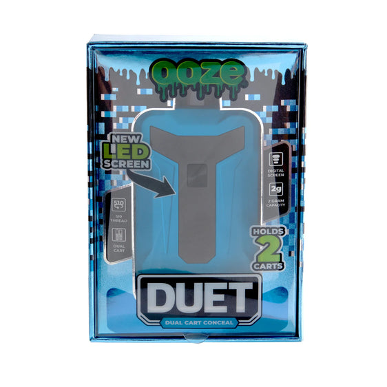 
Ooze Duet Dual Cartridge 510 Battery - Blue