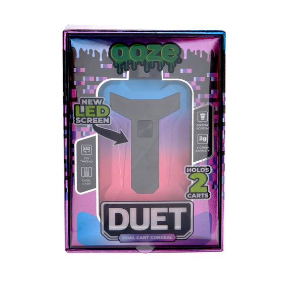 
Ooze Duet Dual Cartridge 510 Battery - Twilight