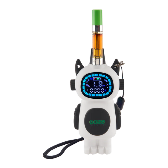 
Ooze Bot Character Vape - 510 Battery - Ghost White