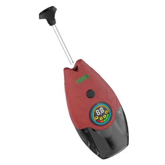 
Ooze Hover Concentrate Vaporizer - Nectar Collector - Brick Red