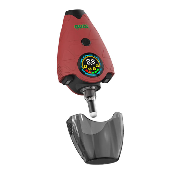 
Ooze Hover Concentrate Vaporizer - Nectar Collector - Brick Red