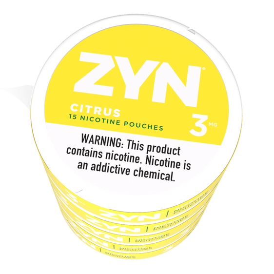 
Zyn Nicotine Pouches Citrus - 5 Pack