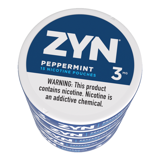 
Zyn Nicotine Pouches Peppermint - 5 Pack