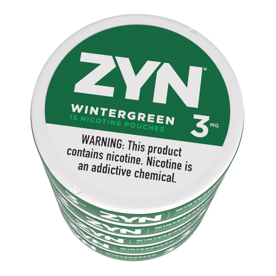 
Zyn Nicotine Pouches Wintergreen - 5 Pack - 3mg