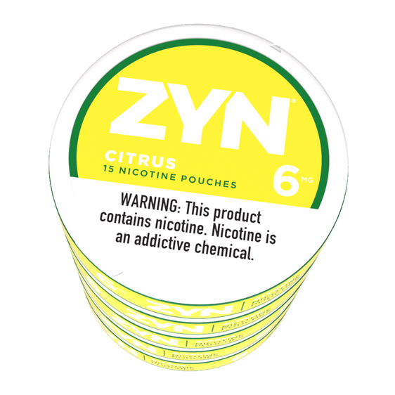 
Zyn Nicotine Pouches Citrus - 5 Pack - 6mg