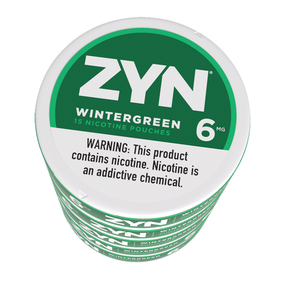 
Zyn Nicotine Pouches Wintergreen - 5 Pack - 6mg