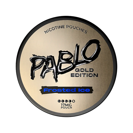 
Pablo Gold Edition Frosted Ice 17mg Nicotine Pouches (5 Pack)