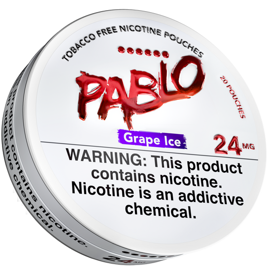 Pablo Nicotine Pouches Grape Ice - 5 Pack