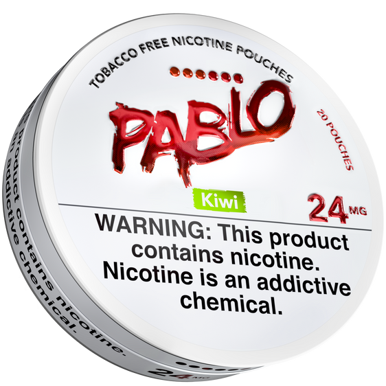 
Pablo Nicotine Pouches Kiwi - 5 Pack