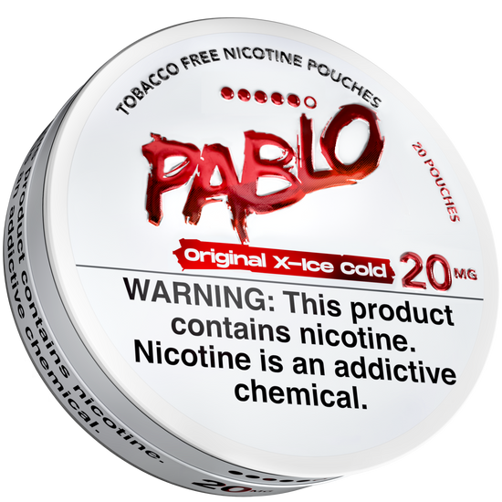Pablo Nicotine Pouches Original X-Ice Cold 20MG  - 5 Pack