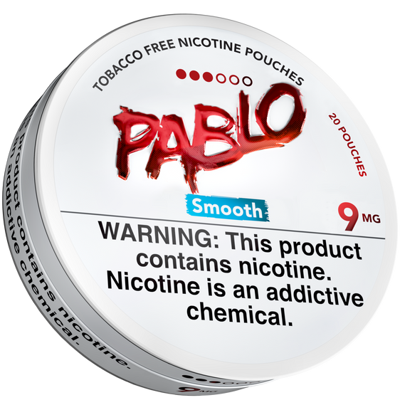 
Pablo Nicotine Pouches Smooth - 5 Pack