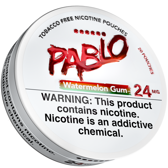 Pablo Nicotine Pouches Watermelon Gum - 5 Pack