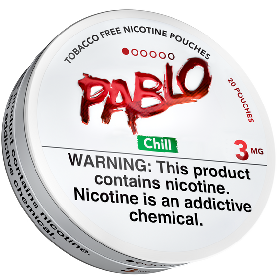 
Pablo Nicotine Pouches Chill - 5 Pack - 3mg