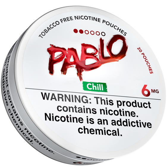 
Pablo Nicotine Pouches Chill - 5 Pack - 6mg