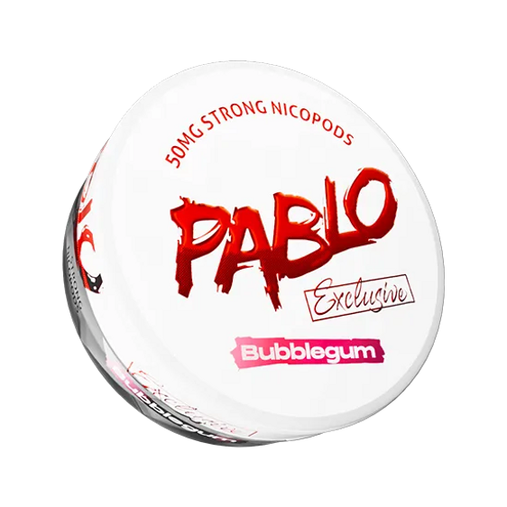 
Pablo Nicotine Pouches Bubblegum 30MG