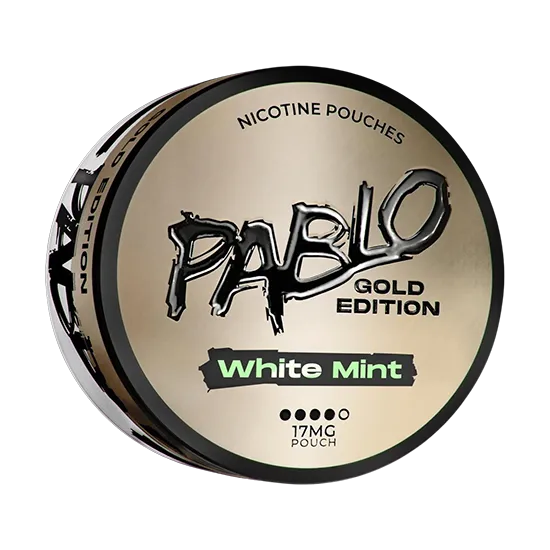 Pablo Nicotine Pouches Gold Edition White Mint 17MG