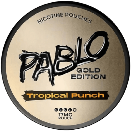 Pablo Gold Nicotine Pouch Bundle 17mg (5 Pack)
