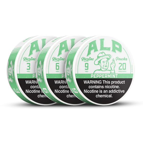 
Alp Nicotine Pouches Peppermint - 5 Pack