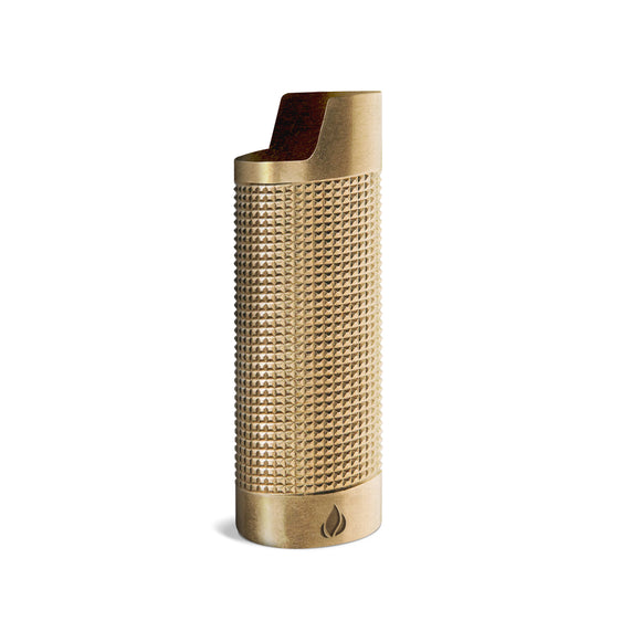 Brass Gold Sleeve Case for BIC Lighter