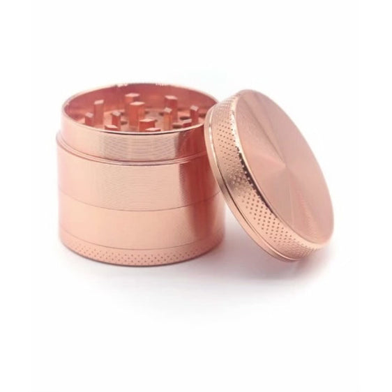1" 4-Piece Magnetized Herbal Grinder - Rose Gold (Special Edition)