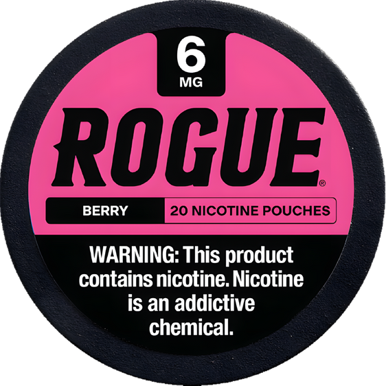 
Rogue Berry Nicotine Pouches (5 Pack)