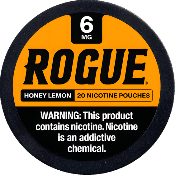 
Rogue Honey Lemon Nicotine Pouches (5 Pack)