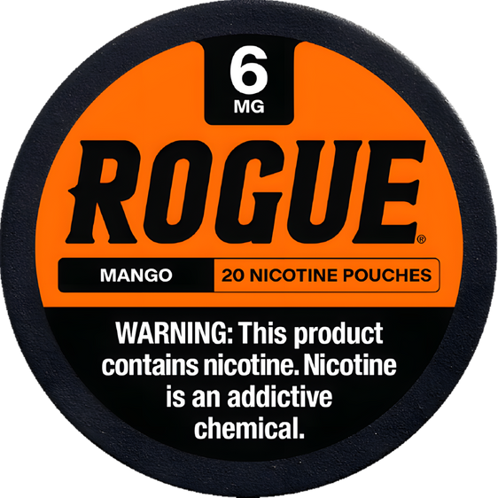 
Rogue Mango Nicotine Pouches (5 Pack)