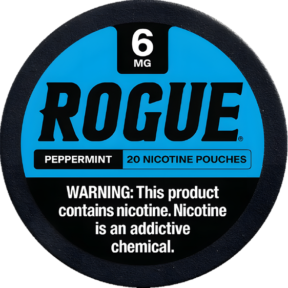 
Rogue Peppermint Nicotine Pouches (5 Pack)