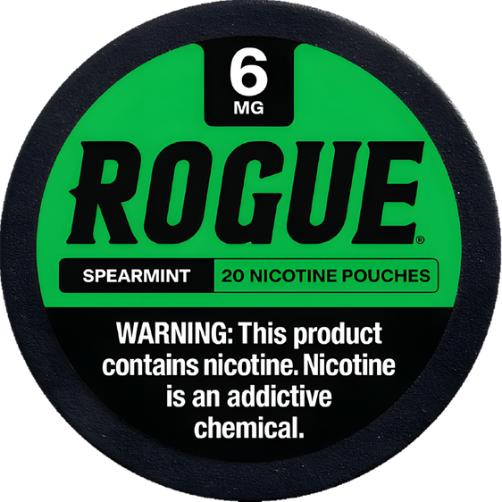 
Rogue Spearmint Nicotine Pouches (5 Pack)