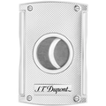 
S.T. Dupont 2-in-1 Cigar Cutter & Stand – Chrome Grid
