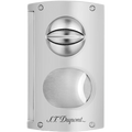 
S.T. Dupont 2-in-1 Dual Blade Cigar Cutter – Chrome