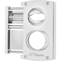 
S.T. Dupont 2-in-1 Dual Blade Cigar Cutter – Chrome