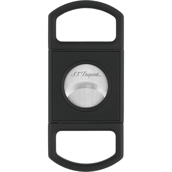 
S.T. Dupont Double Blade Guillotine Cigar Cutter – Matte Black