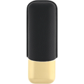 
S.T. Dupont Double Cigar Case – Black & Gold