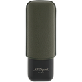 
S.T. Dupont Double Cigar Case – Khaki & Matte Black