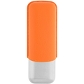 
S.T. Dupont Double Cigar Case – Orange Grained & Chrome