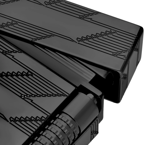
S.T. Dupont Le Grand Lighter – Monogram 1872 Black