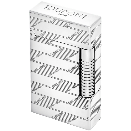 S.T. Dupont Le Grand Lighter – Monogram 1872 Silver
