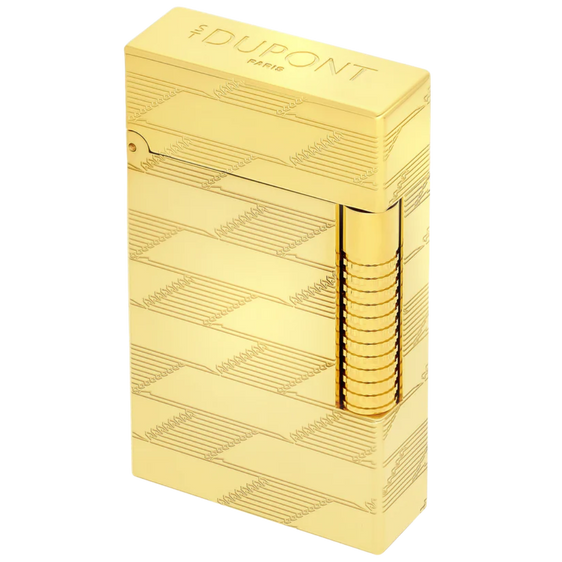 
S. T. Dupont Lighter Fluo Le Grand - Fire X Yellow Gold
