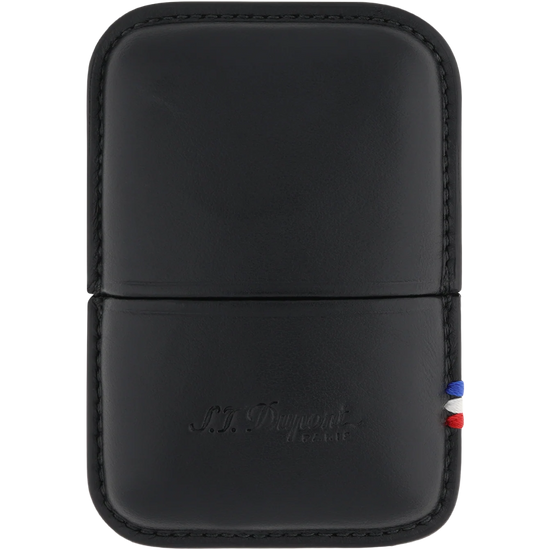 S.T. Dupont Ligne 2 Lighter Case – Black Leather