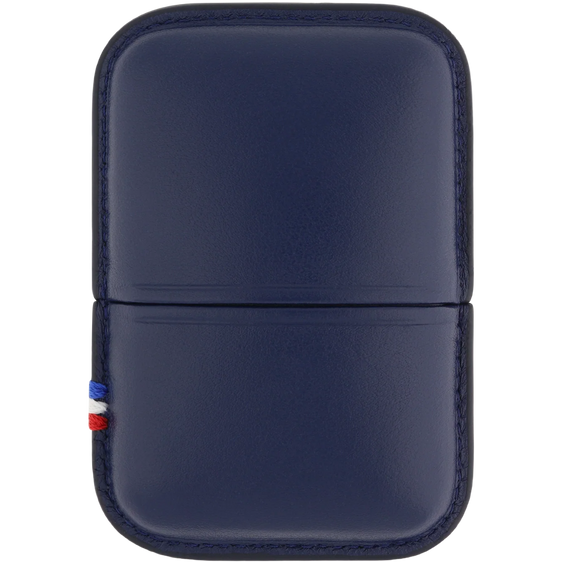 
S.T. Dupont Ligne 2 Lighter Case – Dark Blue Leather