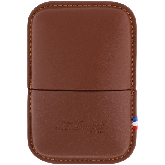 S.T. Dupont Ligne 2 Lighter Case – Brown Leather