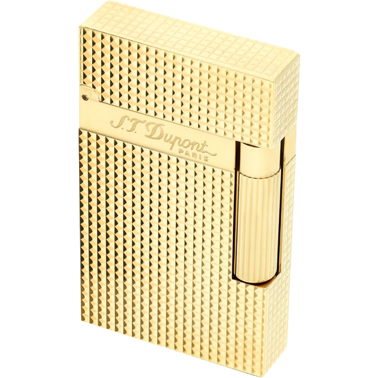 S.T. Dupont Ligne 2 Lighter – Diamond Head Gold