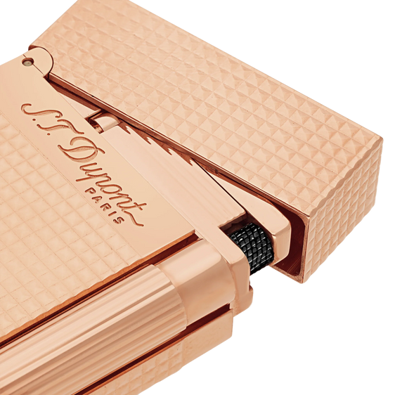 
S.T. Dupont Ligne 2 Lighter – Diamond Head Rose Gold
