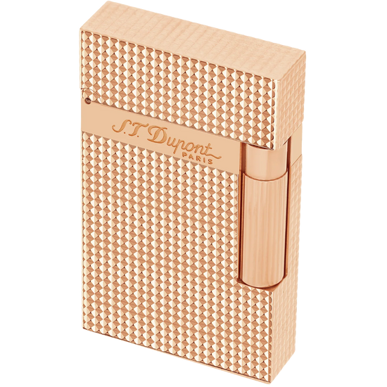 S.T. Dupont Ligne 2 Lighter – Diamond Head Rose Gold