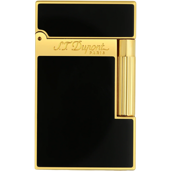 
S.T. Dupont Ligne 2 Lighter – Black Lacquer & Yellow Gold