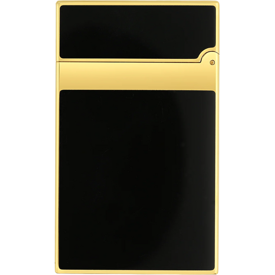
S.T. Dupont Ligne 2 Lighter – Black Lacquer & Yellow Gold