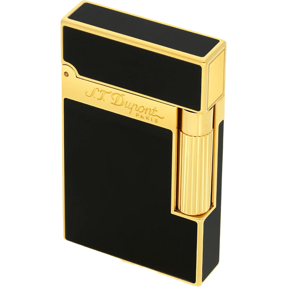 
S.T. Dupont Ligne 2 Lighter – Black Lacquer & Yellow Gold