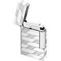 
S.T. Dupont Ligne 2 Lighter – Monogram 1872 Silver
