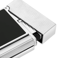 
S.T. Dupont Ligne 2 Lighter – Micro Diamond Head Silver